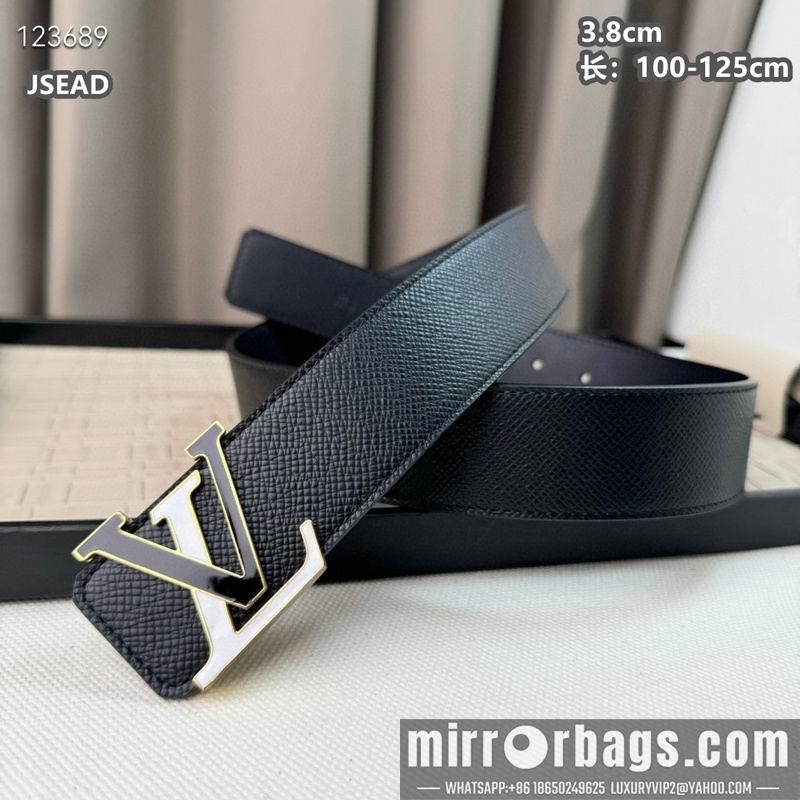 Replica LV belt 38mmX100-125cm 8L03