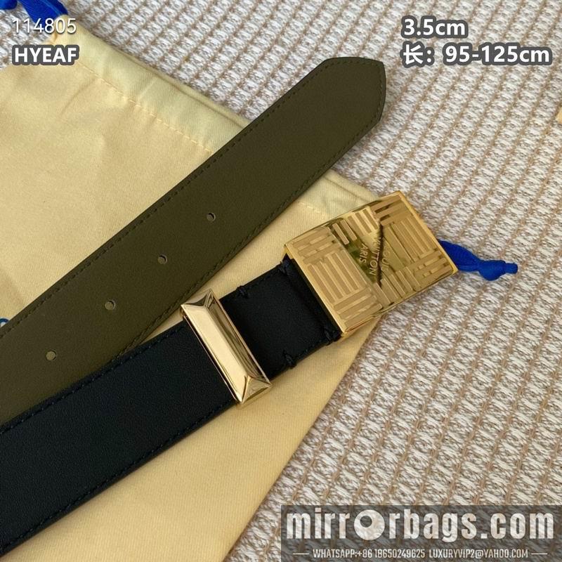 Replica LV belt 35mmX95-125cm 8L19