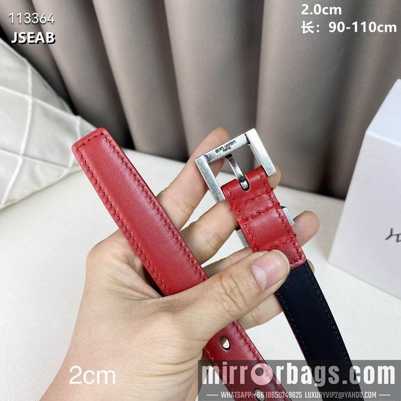 Replica YSL belt 20mmX90-115cm 8L02