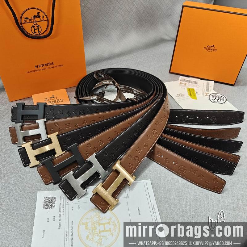 Replica Hermes belt 38mmX90-125cm lb03