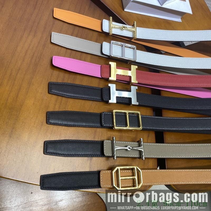 Replica Hermes Belt 24mmX95-110cm 7D10