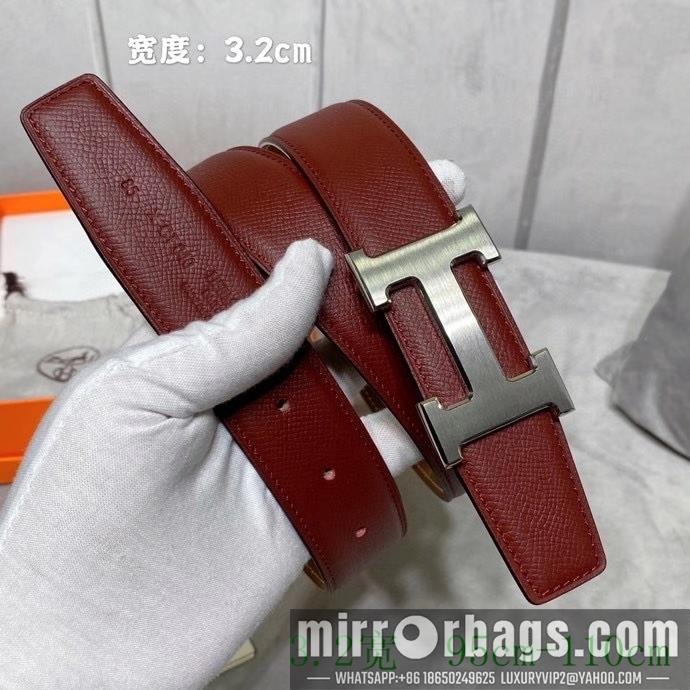 Replica Hermes Belt 32mmX95-110cm 7D18
