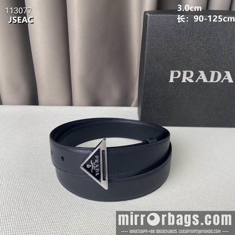 Replica Prada belt 30mmX95-125cm 8L02
