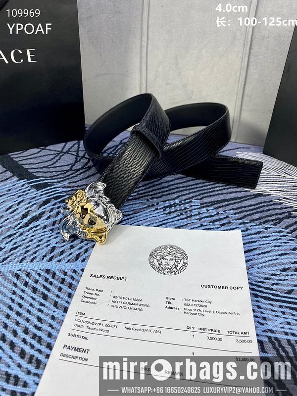 Replica Versace Belt 40mmX100-125cm 8L22