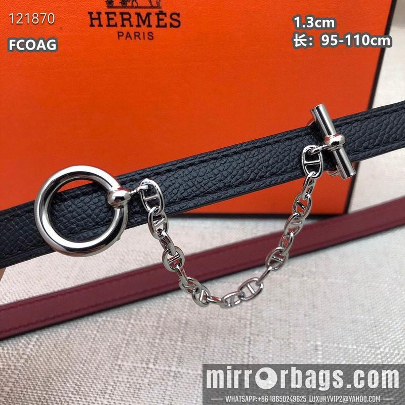 Replica Hermes belt 13mmX95-110cm 8L10