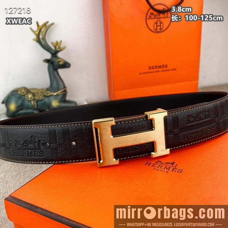 Replica Hermes belt 38mmX100-125cm 8L42