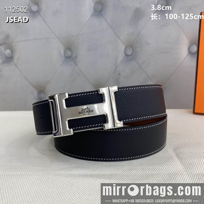 Replica Hermes belt 38mmX100-125cm 8L082507
