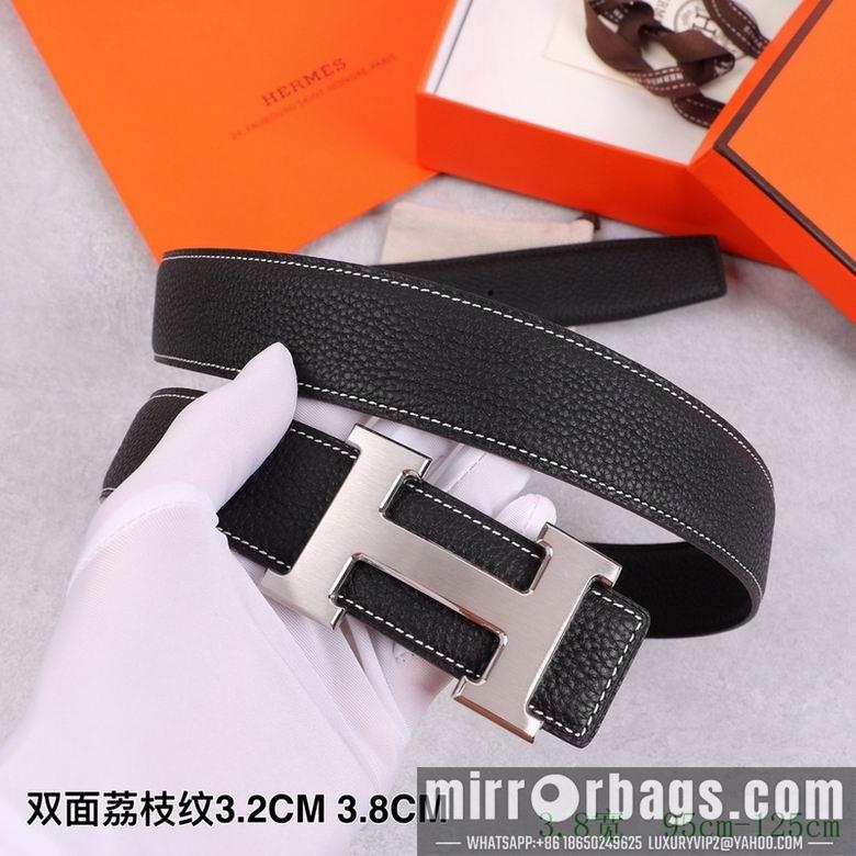 Replica Hermes Belt 38mmX95-125cm 7D86