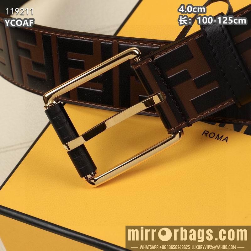 Replica Fendi belt 40mmX100-125cm 8L040817