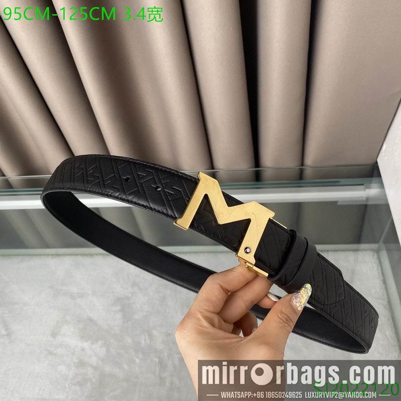 Replica Montblanc Belt 34mmX95-125CM 7D32