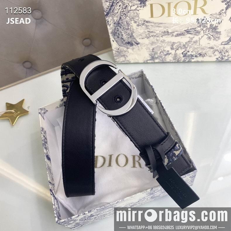 Replica Dior belt 30mmX95-125cm 8L11