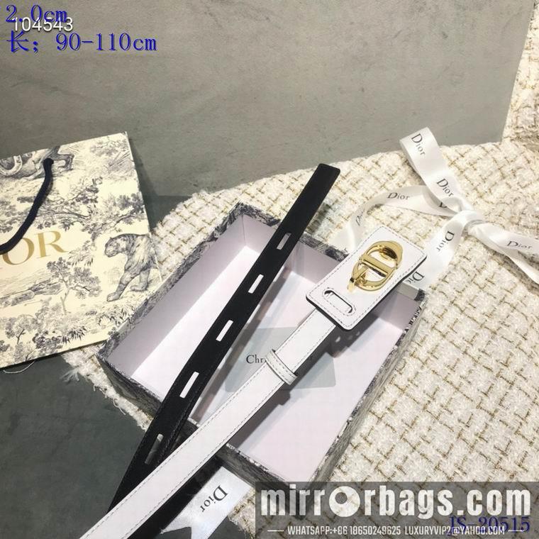 Replica Dior Belt 20mmX90-110cm 8L12