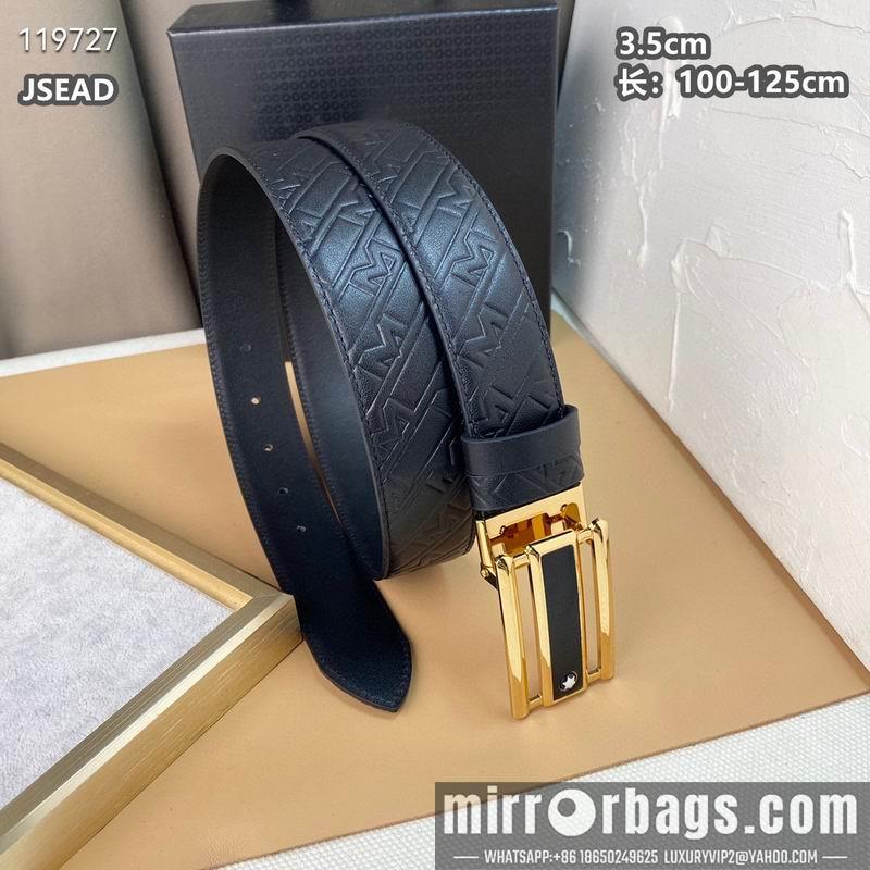 Replica Montblanc belt 35mmX100-125cm 8L040801