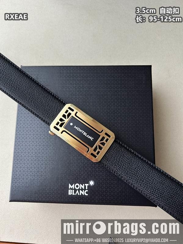 Replica Montlanc belt 35mmX100-125cm 8L74