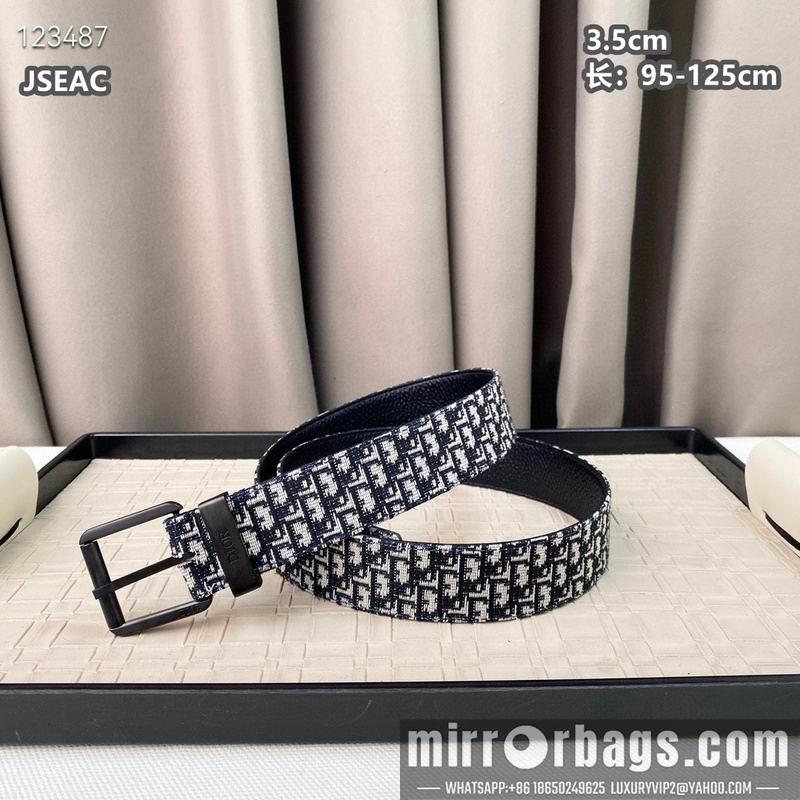 Replica Dior belt 35mmX95-125cm 8L29