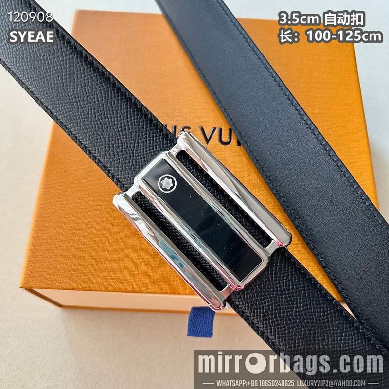 Replica Montblanc belt 自动扣 35mmX100-125cm 8L072005