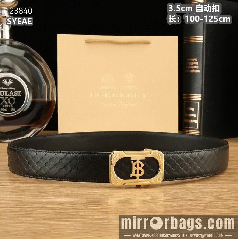 Replica Burberry belt 35mmX100-125cm 8L77