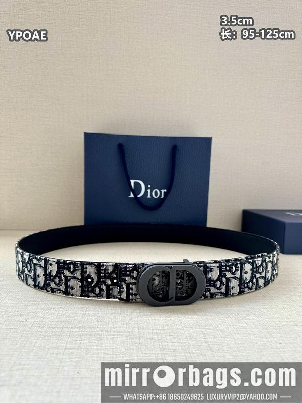 Replica Dior belt 35mmX95-125cm 8L42