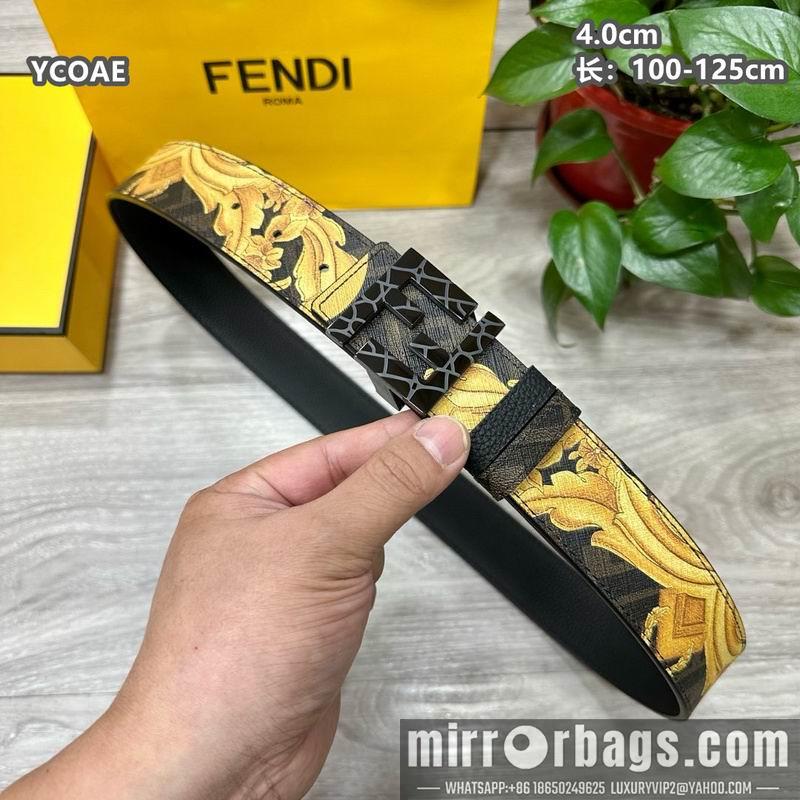 Replica Fendi belt 40mmX100-125cm 8L149