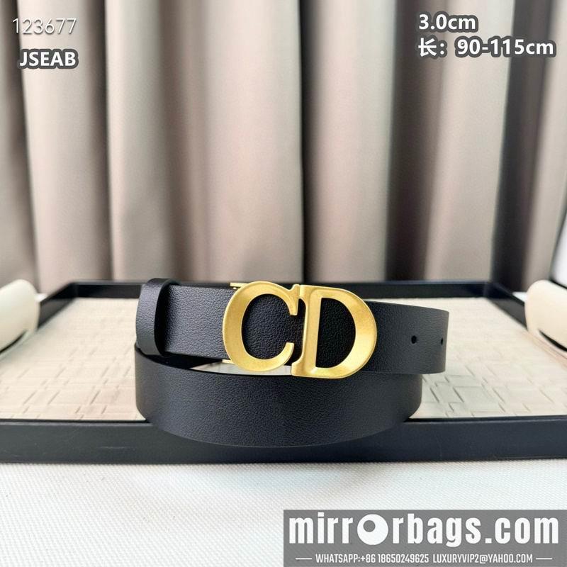 Replica Dior belt 30mmX90-115cm 8L111006