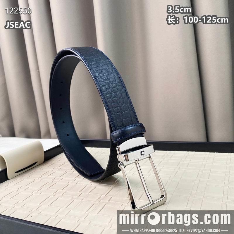 Replica Montblanc belt 35mmX100-125cm 8L21