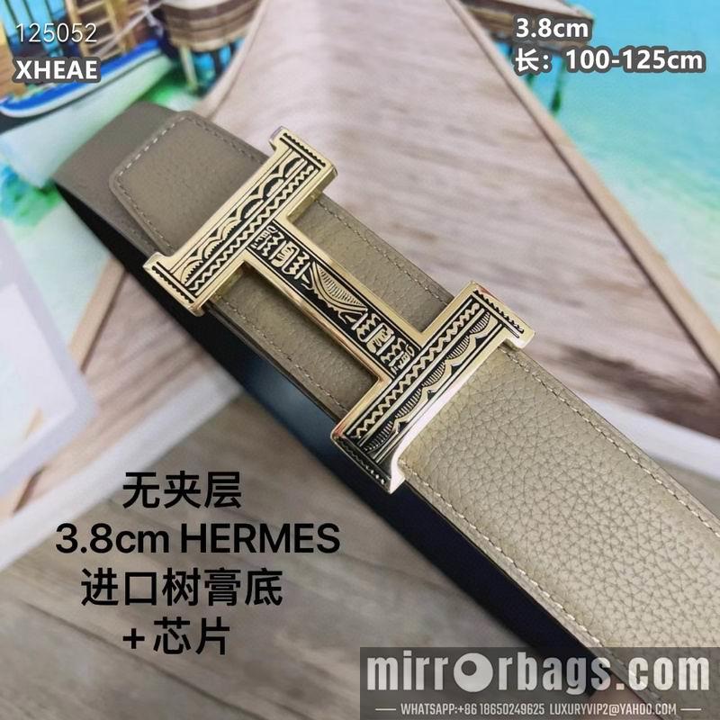 Replica Hermes belt 38mmX100-125cm 8L06
