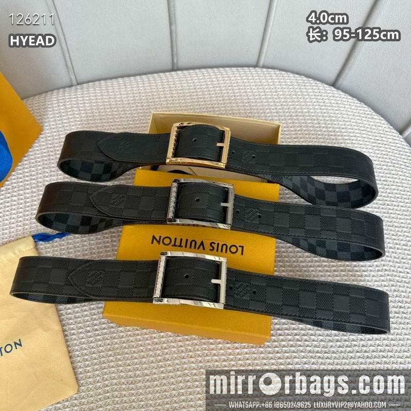 Replica LV belt 40mmX95-125cm 8L06