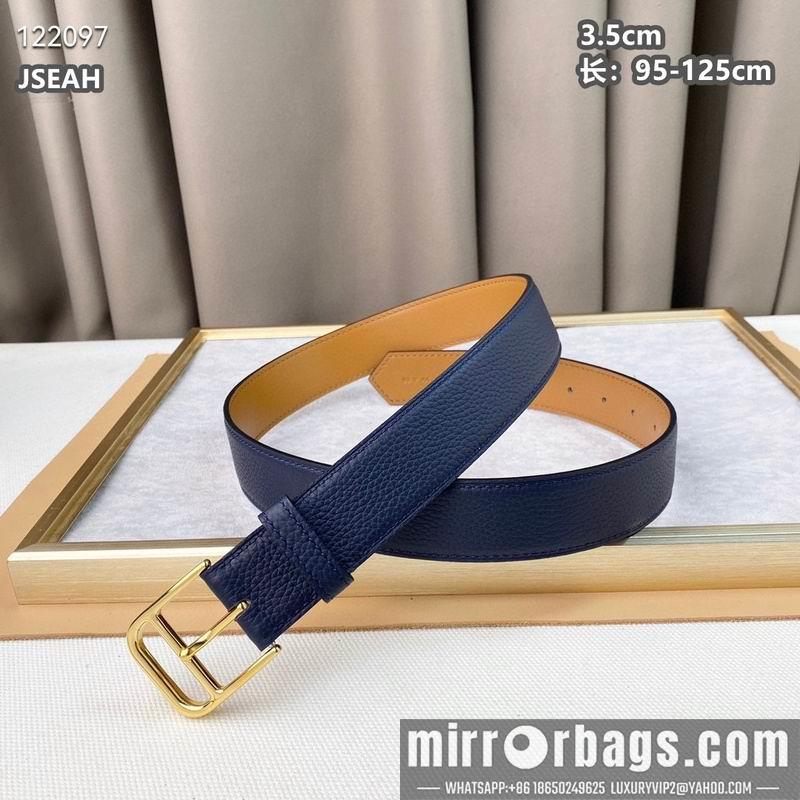 Replica Hermes belt 35mmX95-125cm 8L09