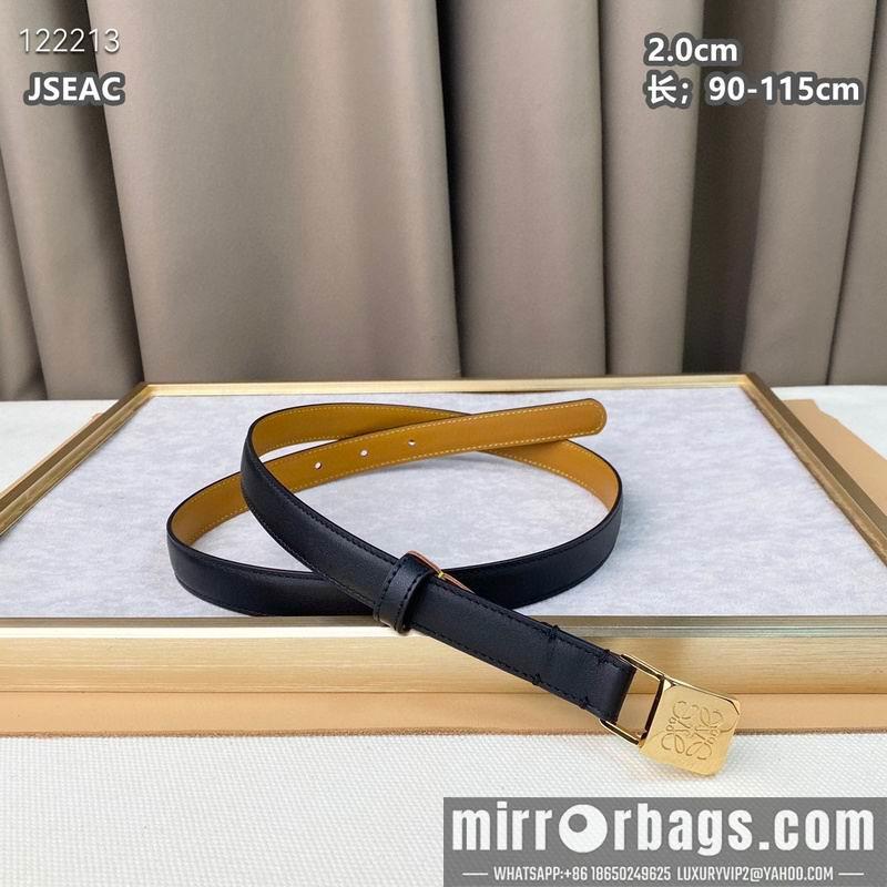 Replica Loewe belt 20mmX90-115cm 8L04