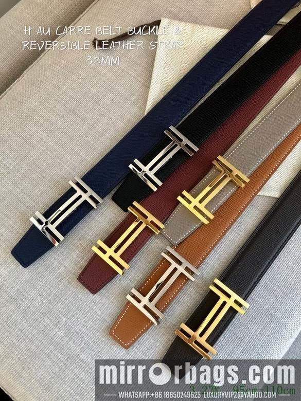 Replica Hermes Belt 32mmX95-110cm 7D21