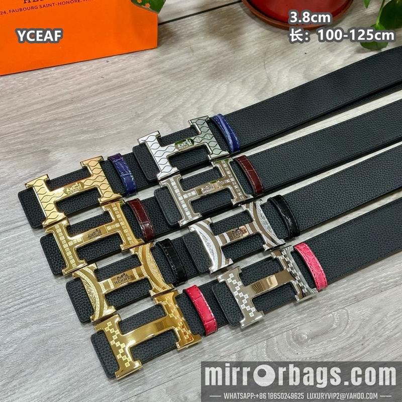 Replica Hermes belt 38mmX100-125cm 8L60