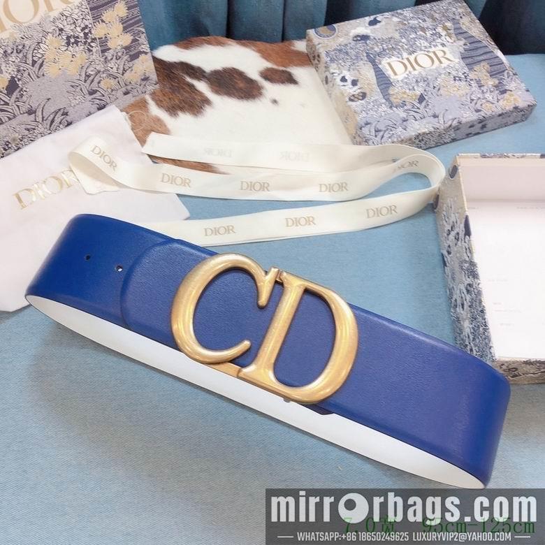 Replica Dior Belt 70mmX95-125cm 7d10