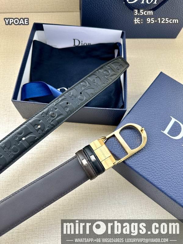 Replica Dior belt 35mmX95-125cm 8L43