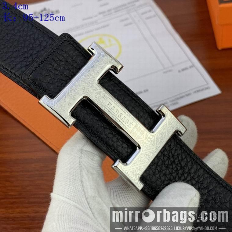 Replica Hermes Belt 34mm 95-125cm 8L01