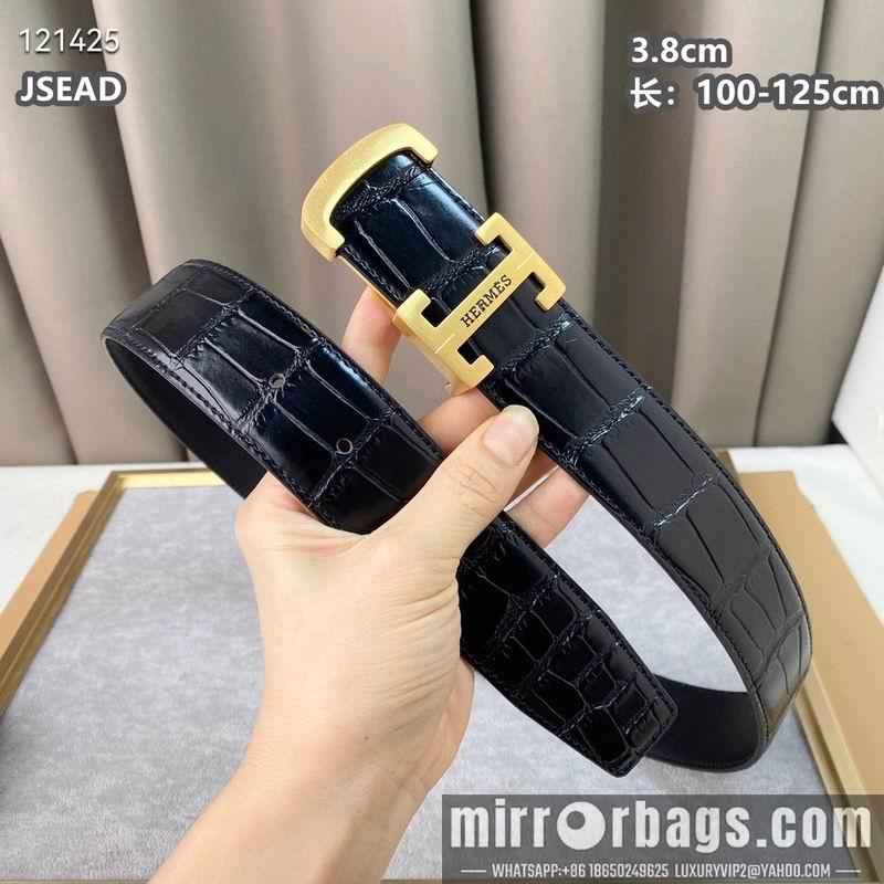 Replica Hermes belt 38mmX100-125cm 8L30