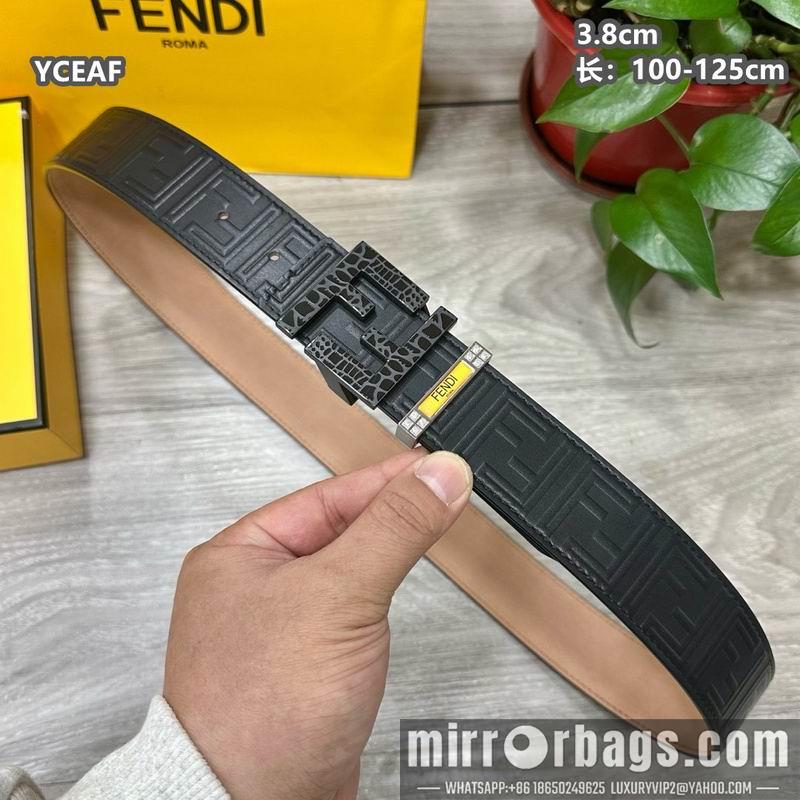 Replica Fendi belt 38mmX100-125cm 8L29