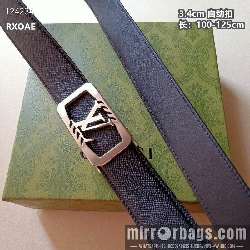 Replica LV belt 34mmX100-125cm 8L29