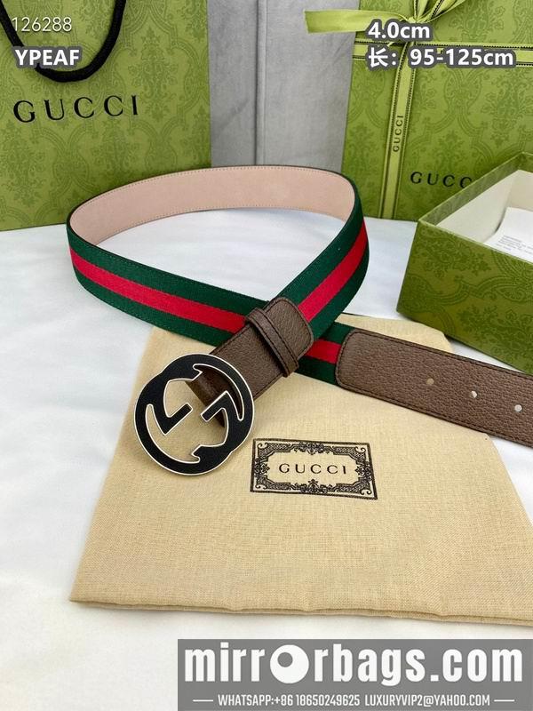 Replica Gucci belt 40mmX95-125cm 8L63