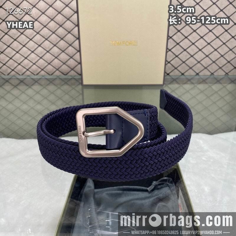 Replica TF belt 35mmX95-125cm 8L01