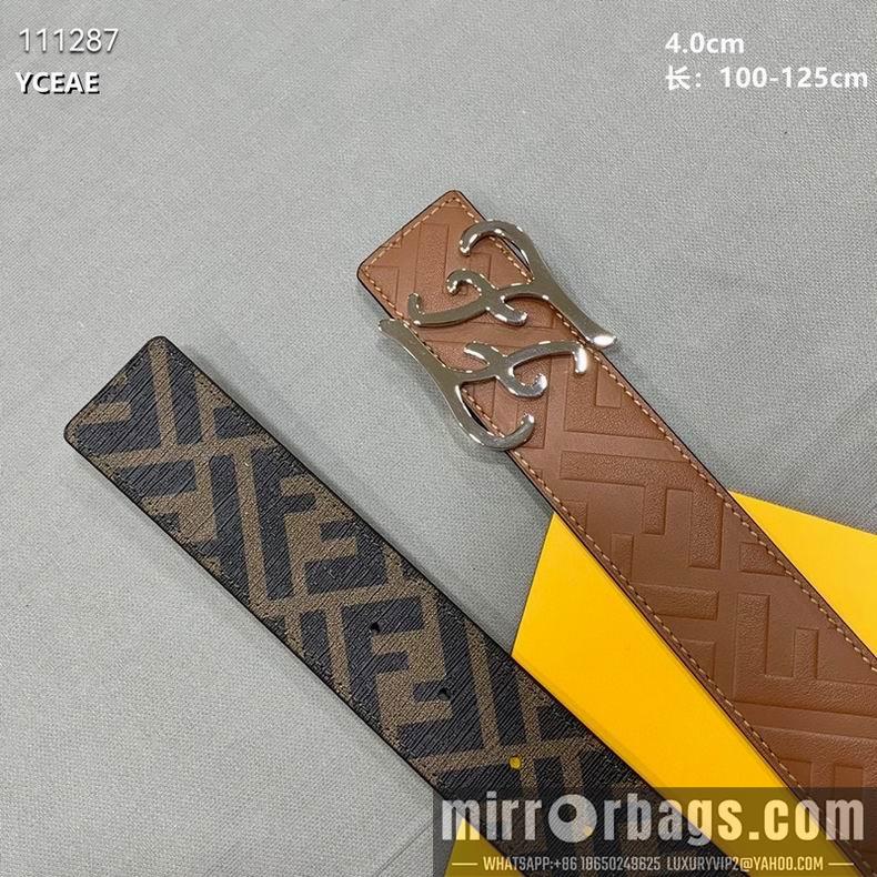 Replica Fendi Belt 40mmX100-125cm 8L20