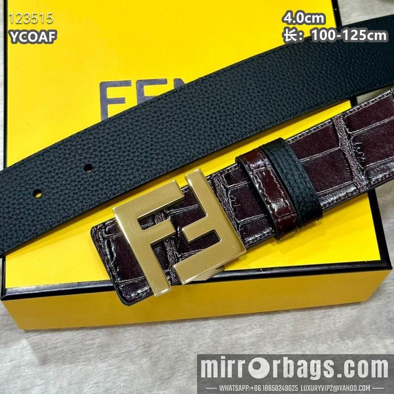 Replica Fendi belt 40mmX100-125cm  8L33