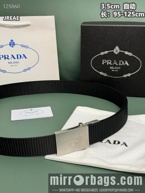 Replica Prada belt 35mmX95-125cm 8L51