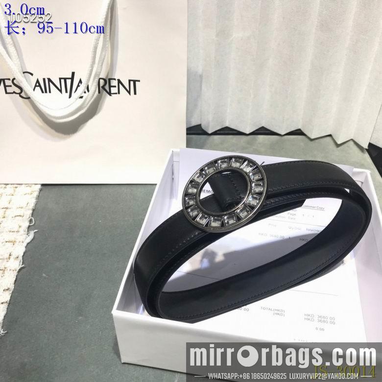Replica YSL Belt 30mmX95-110cm 8L06