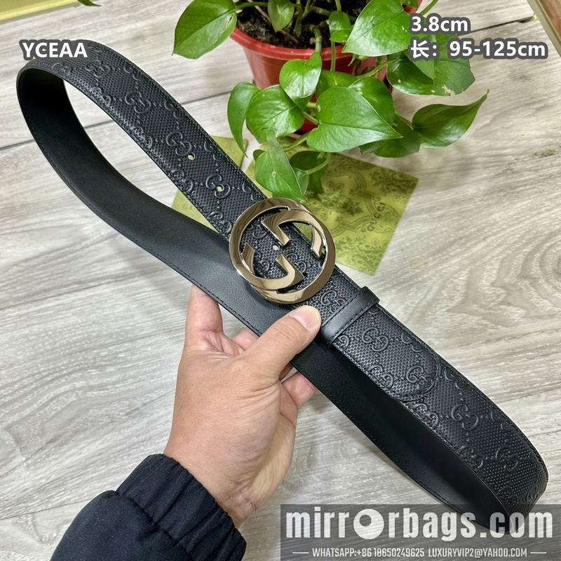 Replica Gucci belt 38mmX95-125cm 8L56