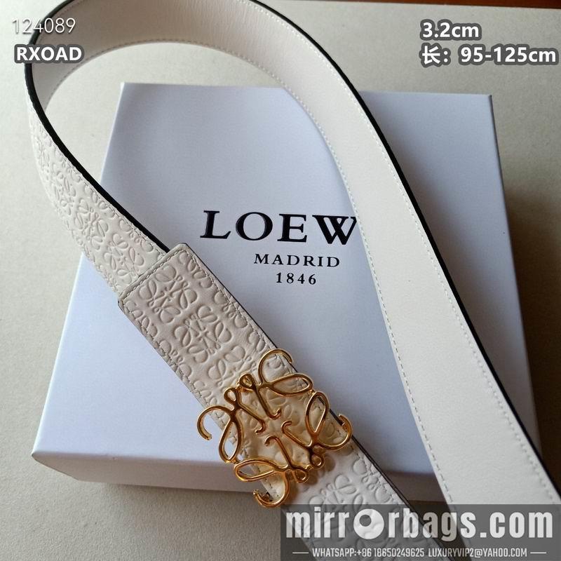 Replica Loewe belt 32mmX95-125cm 8L02