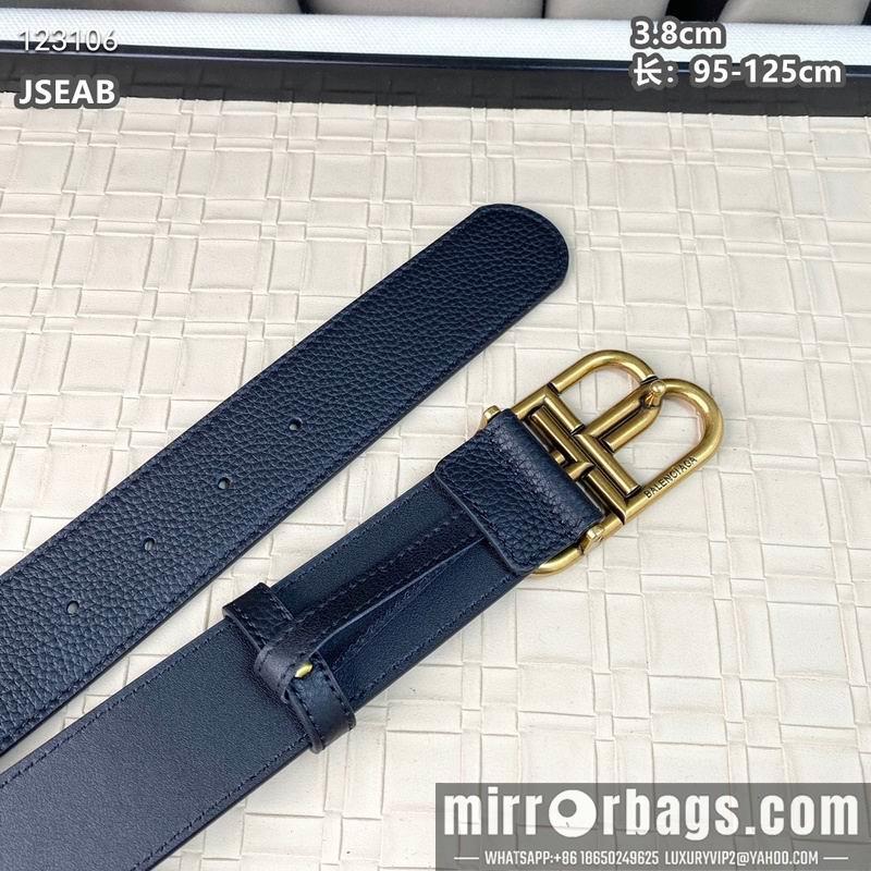 Replica Balenciaga belt 38mmX95-125cm 8L11