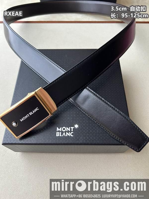 Replica Montlanc belt 35mmX100-125cm 8L76