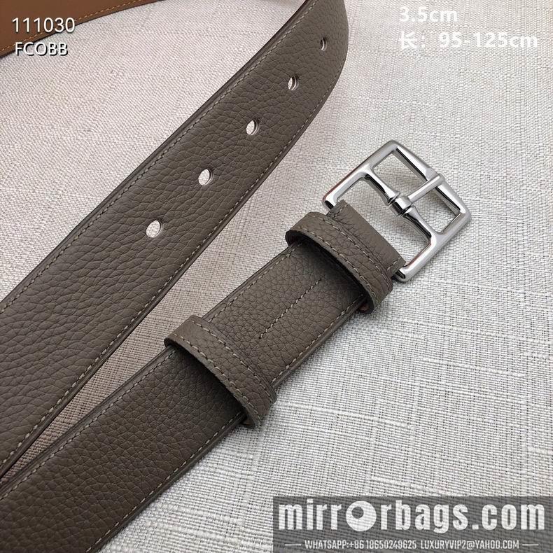 Replica Hermes Belt 35mm 95-125cm 8L07