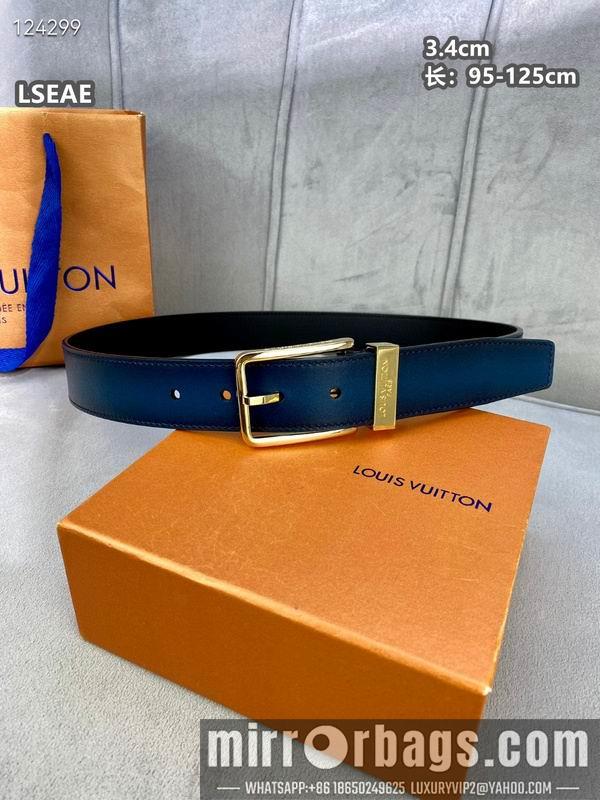 Replica LV belt 34mmX95-125cm 8L26