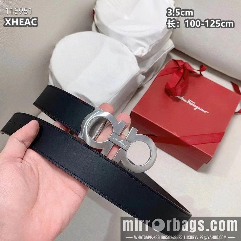 Replica Ferragamo belt 35mmX100-125cm 8L49